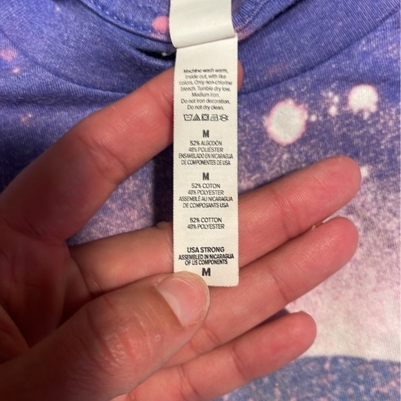 Epilepsy Awareness Bleached Sublimation Tee - Picture 4 of 6